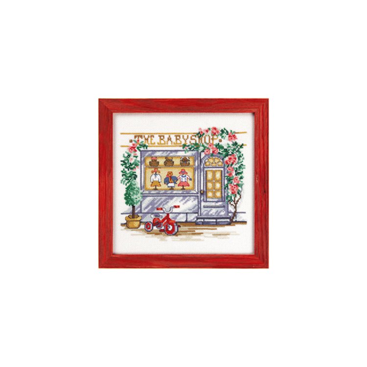 92-8102 Дитячий магазин. Набір для вишивання хрестом PERMIN - 1 92-8102 Дитячий магазин. Набір для вишивання хрестом PERMIN - 1