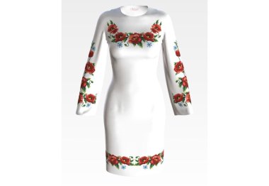  Платье женское (заготовка для вышивки) ПЛ-003