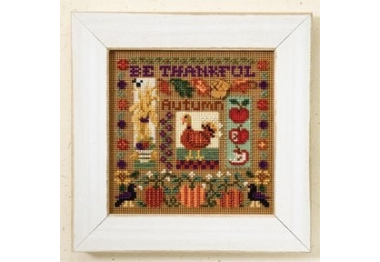 вышивка гладью MH147202 Будь благодарен. Набор для вышивки в смешанной технике Mill Hill