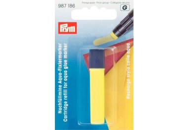  987186 Запасний стрижень для клейового аква-маркера жовтий колір Prym