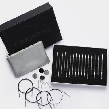 41630 Набір знімних спиць Karbonz KnitPro - 1 41630 Набір знімних спиць Karbonz KnitPro - 1