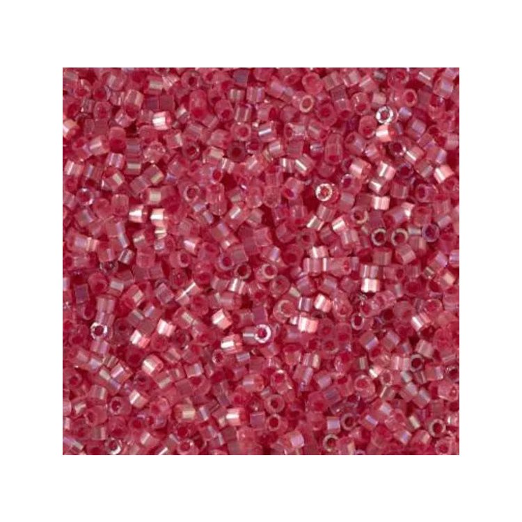 DB-1865 Бисер Miyuki Delica Beads 11/0 (сатин радужный малиновый пастельный) - 1 DB-1865 Бисер Miyuki Delica Beads 11/0 (сатин радужный малиновый пастельный) - 1