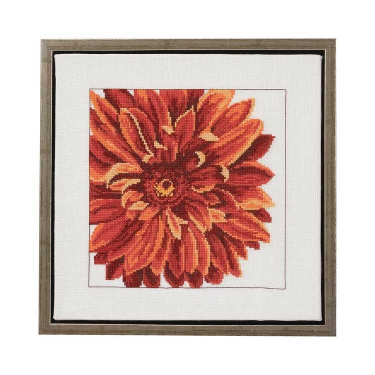 70-1153 Георгіна. Набір для вишивання хрестом PERMIN - 1 70-1153 Георгіна. Набір для вишивання хрестом PERMIN - 1