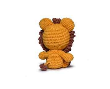 5 AMIGURUMI KIT - SAFARI LION. Набір для в'язання іграшки - 3
