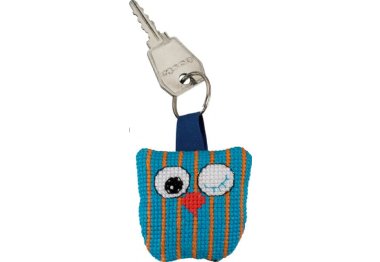  11-6111 Брелок Сова. Набор для вышивания крестом PERMIN