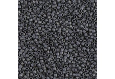 DB-306 Бисер Miyuki Delica Beads 11/0 (матовый влажный асфальт) DB-306 Бисер Miyuki Delica Beads 11/0 (матовый влажный асфальт)