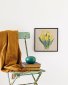 12-1453 Желтые тюльпаны (Yellow tulips. Набор для вышивания крестом PERMIN - 1