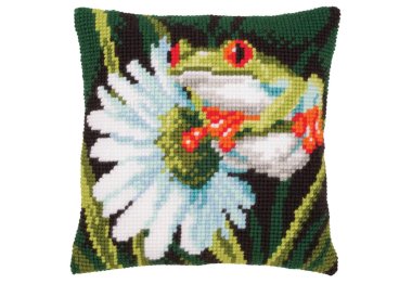  PN-0145755 Красноглазая жаба. Набор для вышивки крестом Vervaco