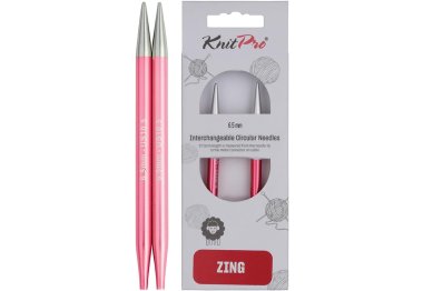 спиці для в'язання 47530 Спиці знімні короткі (10 см) Zing KnitPro, 6.50 мм