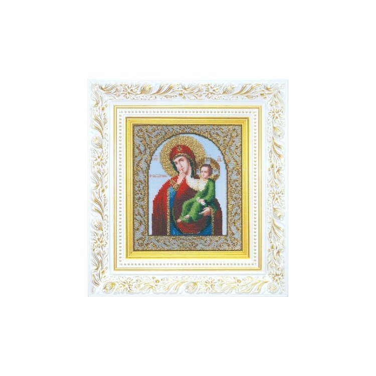 Б-1045 Ікона Божої Матері Розрада Набір для вишивки бісером - 1