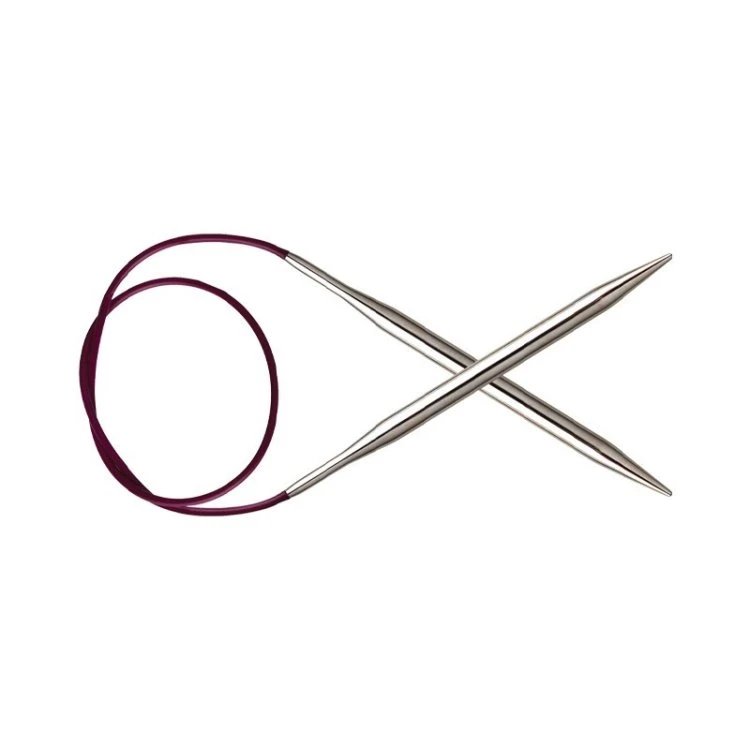 11346 Спиці кругові Nova Metal KnitPro, 80 см, 10.00 мм - 1