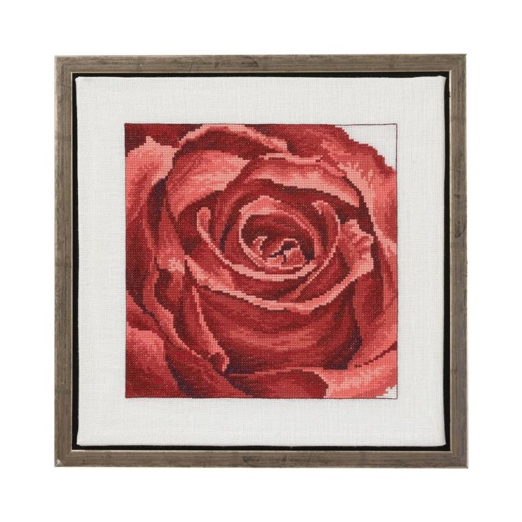 70-1150 Червона троянда. Набір для вишивання хрестом PERMIN - 1 70-1150 Червона троянда. Набір для вишивання хрестом PERMIN - 1