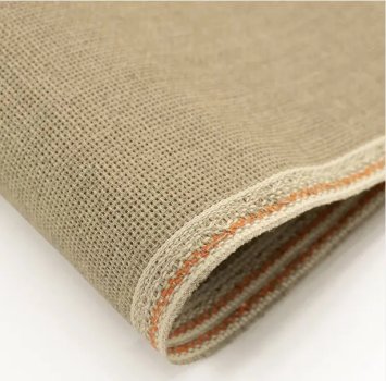 3545/53 Тканина для вишивання фасована Linen-Aida 16 ct. Zweigart 55х70 см - 1