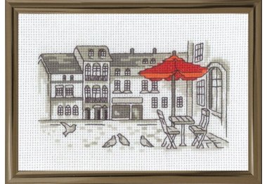  13-1392 Парасолька (Parasol. Набір для вишивання хрестом PERMIN