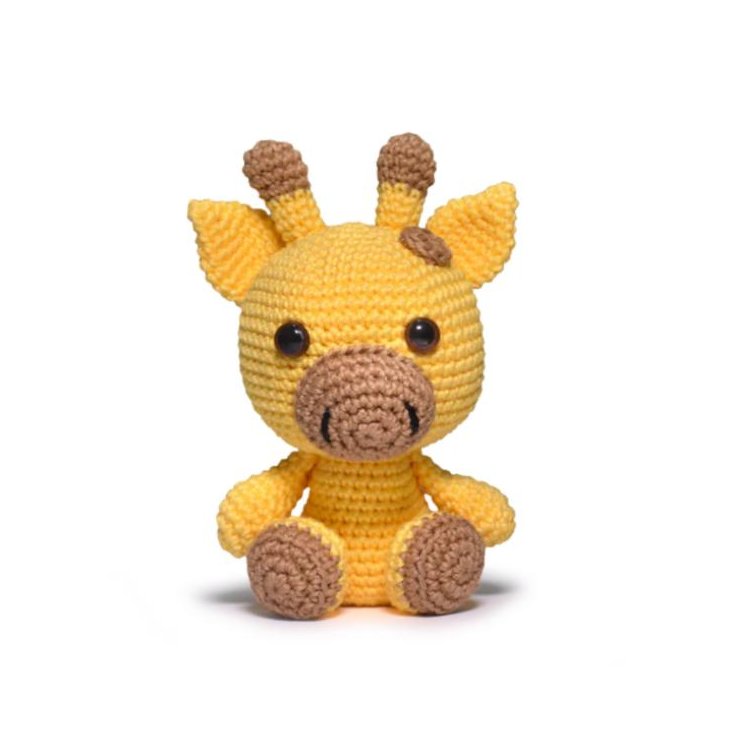 4 AMIGURUMI KIT - SAFARI GIRAFFE. Набір для в'язання іграшки - 2