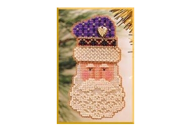 вишивка гладдю MHCSF14 Батько Різдво. Набір для вишивки в змішаній техниці Mill Hill