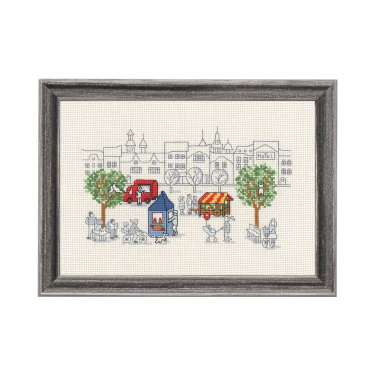 92-2172 Площадь. Набор для вышивания крестом PERMIN - 1 92-2172 Площадь. Набор для вышивания крестом PERMIN - 1