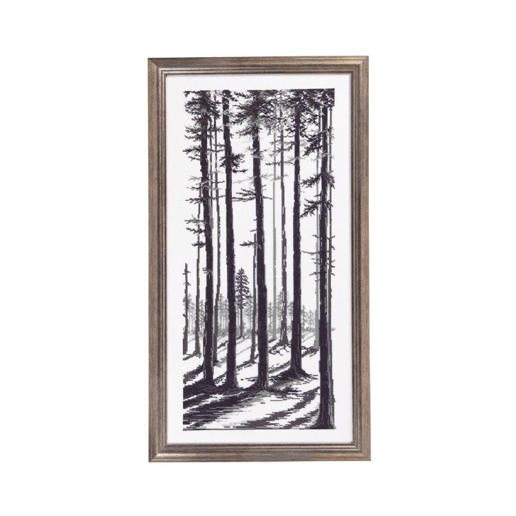 70-5130 Деревья. Графика. Набор для вышивания крестом PERMIN - 1