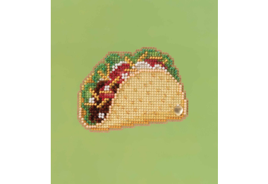 вышивка гладью MH182214 Тако. Набор для вышивки в смешанной технике Mill Hill