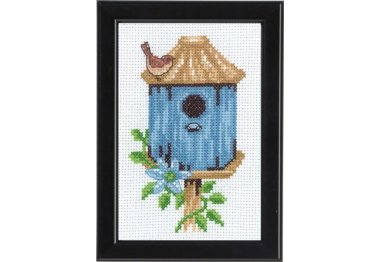  13-9422 Домик для птиц (Birdhousehouse. Набор для вышивания крестом PERMIN