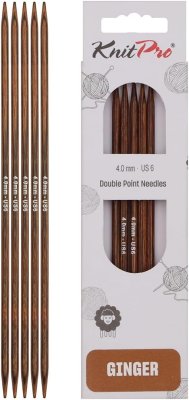 31309 Спиці шкарпеткові Ginger KnitPro, 12,5 см, 4.00 мм - 1 31309 Спиці шкарпеткові Ginger KnitPro, 12,5 см, 4.00 мм - 1
