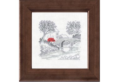  14-7110 Міст. Автомобіль. Набір для вишивання хрестом PERMIN