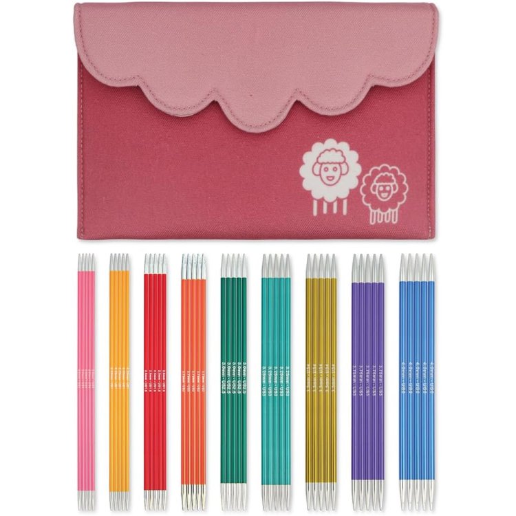 47423 Набір шкарпеткових спиць Zing KnitPro Deluxe, довжина 15 см - 1 47423 Набір шкарпеткових спиць Zing KnitPro Deluxe, довжина 15 см - 1