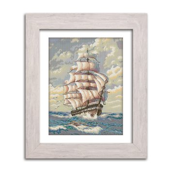 N018 Навстречу мечте. Набор для вышивки крестом Кольорова - 1 N018 Навстречу мечте. Набор для вышивки крестом Кольорова - 1