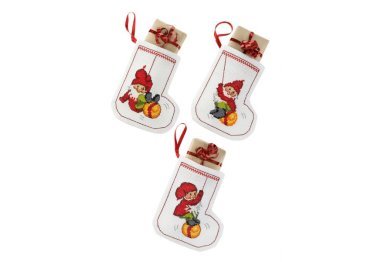  21-1246 Шкарпетки XL. Набір для вишивання хрестом PERMIN