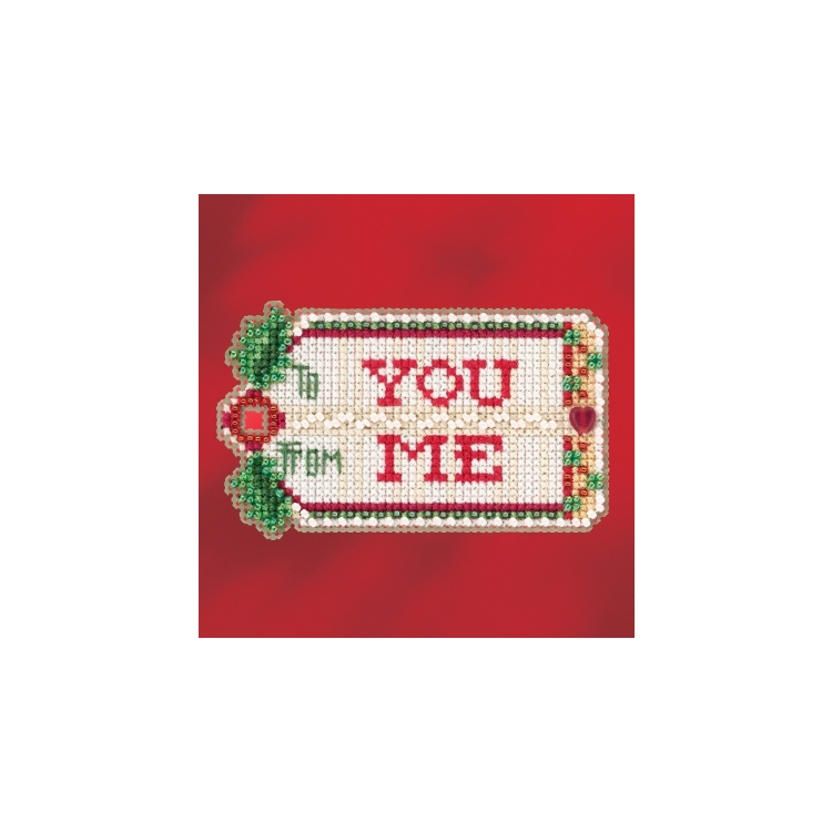 MH181735 Подарочная записка. Набор для вышивки в смешанной технике Mill Hill - 1