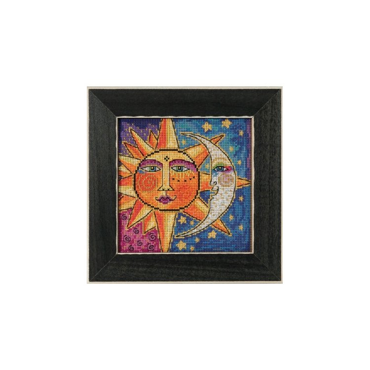 LB141811 Сестра Солнце, Брат Луна. Набор для вышивки в смешанной технике Mill Hill - 1