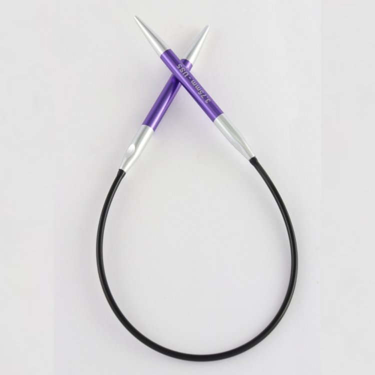47087 Спиці кругові Zing KnitPro, 22,5 см, 3,75 мм - 1 47087 Спиці кругові Zing KnitPro, 22,5 см, 3,75 мм - 1
