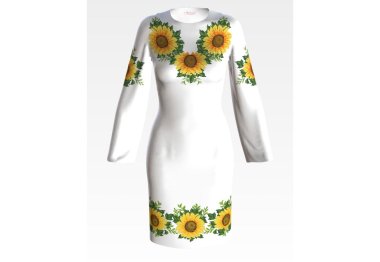  Сукня жіноча (заготовка для вишивки) ПЛ-012