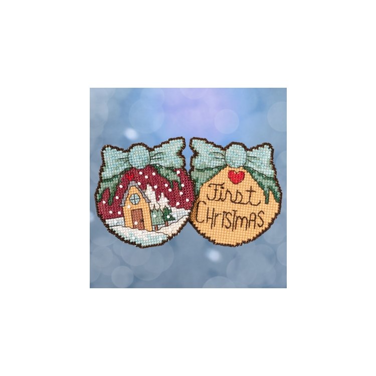 ST181716 Первое Рождество. Набор для вышивки в смешанной технике Mill Hill - 1