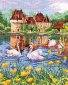 44-04 Лебедине озеро. Набір для вишивки хрестом Magic Needle - 1 44-04 Лебедине озеро. Набір для вишивки хрестом Magic Needle - 1