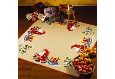 45-1299 Санта Клаус. Набір для вишивання хрестом PERMIN 45-1299 Санта Клаус. Набір для вишивання хрестом PERMIN