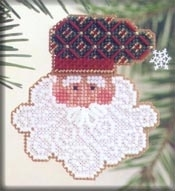 MHCSF31 Дід Мороз. Набір для вишивки в змішаній техниці Mill Hill - 1