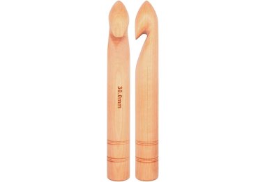  35713 Крючок односторонній Jumbo Birch KnitPro, 30.00 мм