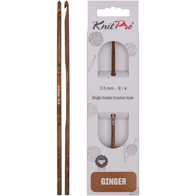 31242 Крючок односторонний Ginger KnitPro, 3.50 мм - 1