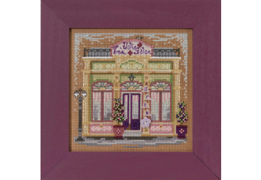 вышивка гладью MH142213 Салон красоты. Набор для вышивки в смешанной технике Mill Hill