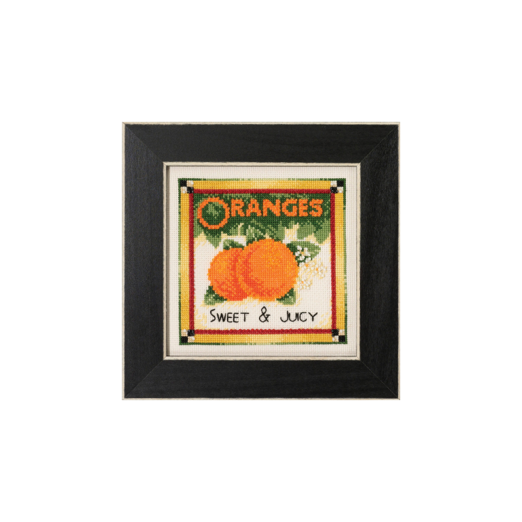 DM302314 Апельсини. Набір для вишивки в змішаній техниці Mill Hill - 1