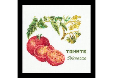  3040 Tomato Linen. Набор для вышивки крестом Thea Gouverneur