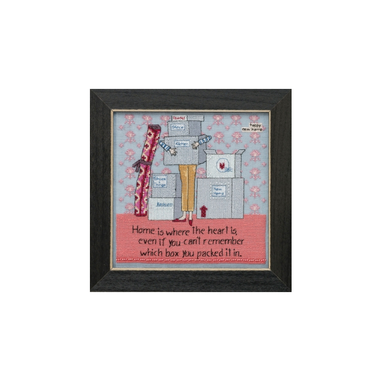 CG301811 Там, где сердце. Набор для вышивки в смешанной технике Mill Hill - 1