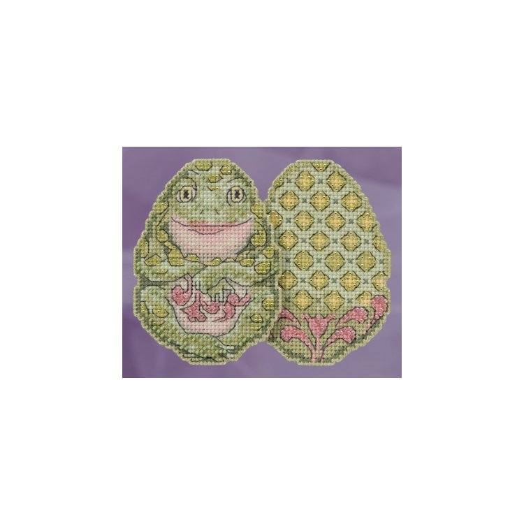 JS181811 Лягушка. Набор для вышивки в смешанной технике Mill Hill - 1