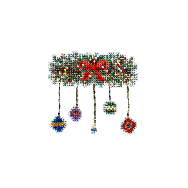 MH182232 Гирлянда. Набор для вышивки в смешанной технике Mill Hill - 1