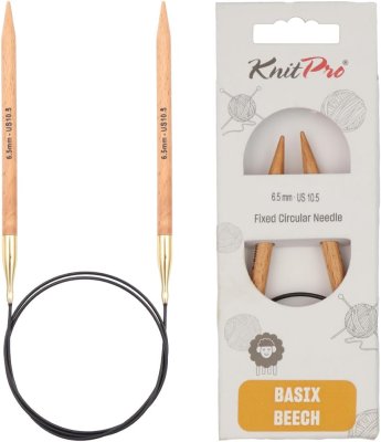 35363 Спиці кругові Basix KnitPro, 150 см, 6.50 мм - 1 35363 Спиці кругові Basix KnitPro, 150 см, 6.50 мм - 1