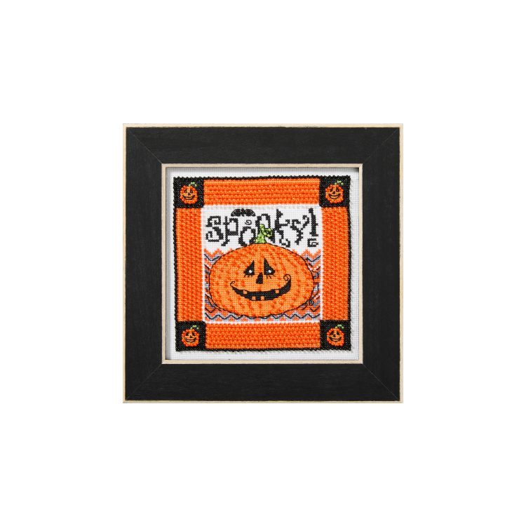 DM302513 Жуткая тыква. Набор для вышивки в смешанной технике Mill Hill - 1