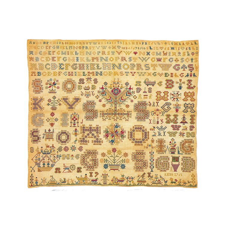 39-5490 Sampler anno 1761. Набор для вышивания крестом PERMIN - 1