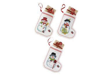  21-1245 Шкарпетки XL. Набір для вишивання хрестом PERMIN