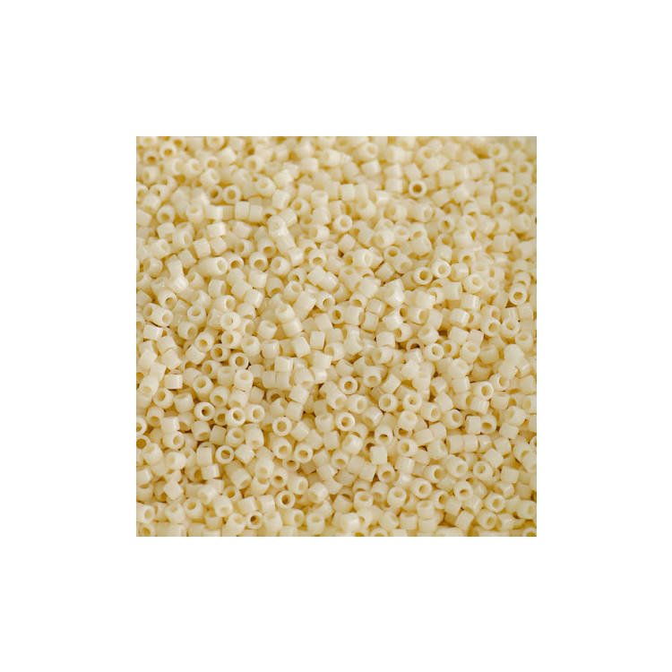 DB-732 Бисер Miyuki Delica Beads 11/0 (натуральный топленое молоко) - 1 DB-732 Бисер Miyuki Delica Beads 11/0 (натуральный топленое молоко) - 1